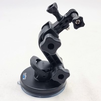GoPro Suction Cup Mount with Pouch & Extra Mounts Attachments Accessory Bundle