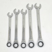 SP Tools SP10262 12Pc SAE Gear Drive Ratchet Spanner Set 0° Offset Set