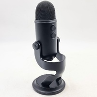 Blue Yeti A00132 USB Condenser Microphone Black 3 Capsule with Desktop Stand