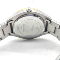 Guess Charlotte Women's Two Tone Watch GW0767L4 Green Dial Crystal Bezel 30mm