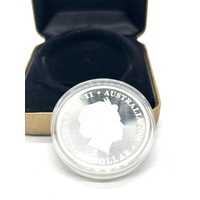 2008 Perth Mint First Fleet 1oz 99.9% Silver Proof Coin $1 with COA