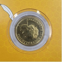 2022 $2 Honey Bee C Mintmark Coloured Uncirculated Coin Royal Australian Mint