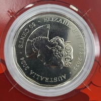 2024 Royal Australian Mint 50c Year of the Dragon Tetradecagon Uncirculated Coin