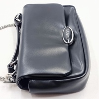 GUESS Sunset Blvd VY993419 Black Top Handle Chain Crossbody Bag