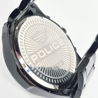 Police Wadden PL15654JSB.02M Mens Quartz Multifunction Watch Black Steel