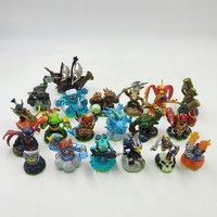 Skylanders 90+ Piece Bulk Lot Figures & Vehicles with 2 Portals & Official Guide