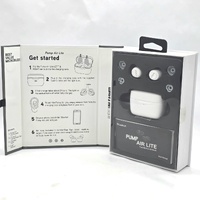 BlueAnt Pump Air Lite True Wireless Earbuds White Bluetooth Microbuds HD