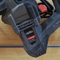 Ozito RHD-1550 1500W 5J Corded Rotary Hammer Drill Kit with Case 5 Accessories
