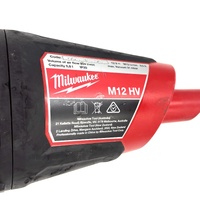 Milwaukee M12 HV 12V Cordless Hand Vacuum Cleaner Skin Only With Attachment