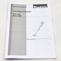 Makita DCL180Z 18V LXT Cordless Stick Vacuum Cleaner Skin + Wall Mount New