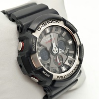 Casio G-Shock GA-200-1A Series Analog Digital Mens Watch Black 200M