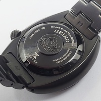 Seiko Prospex SRPK43K Night Vision Turtle Automatic Black Watch