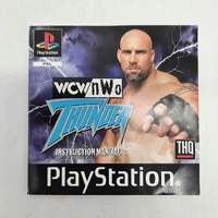 WCW/nWo Thunder Sony PlayStation 1 PS1 PAL Wrestling Game THQ SLES-01663