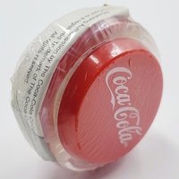 Coca-Cola Promotional Yo-Yo Red Clear Coke Advertising Toy Collectable New