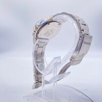 NRL West Tigers Stainless Steel Silver Analogue Display Men’s Watch 100m WR