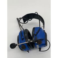 Peltor Lite-Com II 2 Way Radio Headphones Blue (Pre-Owned)