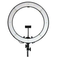 Hakutatz 19" 48cm Dimmable LED Ring Light with Tripod for Tattoo Artists