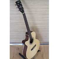 Cort SFX-ME Left Handed Acoustic Guitar with Built-In Tuner Slim Body