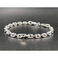 Ladies 925 Sterling Silver Fancy Link Bracelet NEW