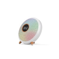 Night Light Digital Clock Super Bass Wireless Bluetooth Speaker Colourfull RGB light NEW