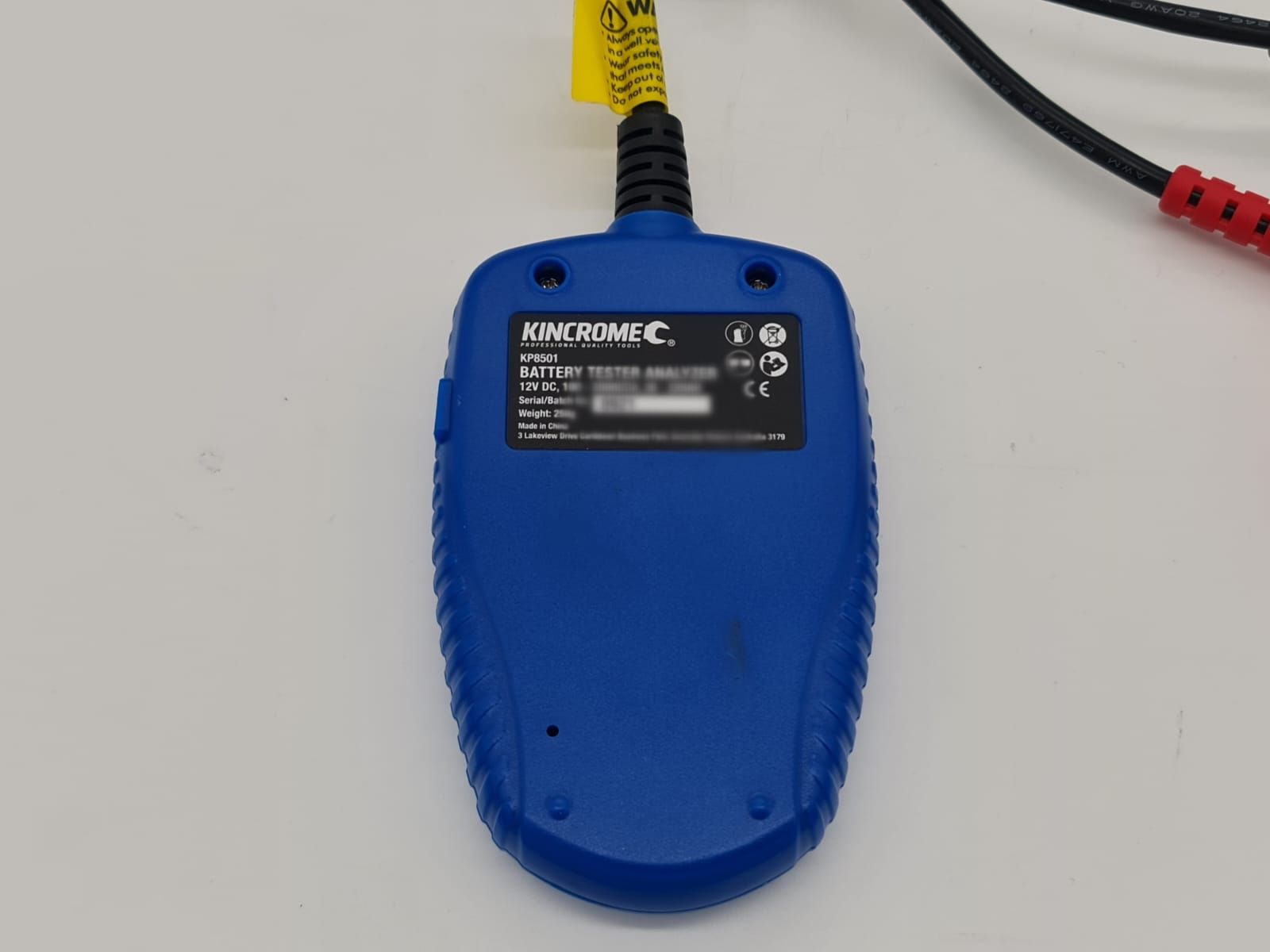 Kincrome KP8501 Battery Tester Analyzer 12V DC (PreOwned)