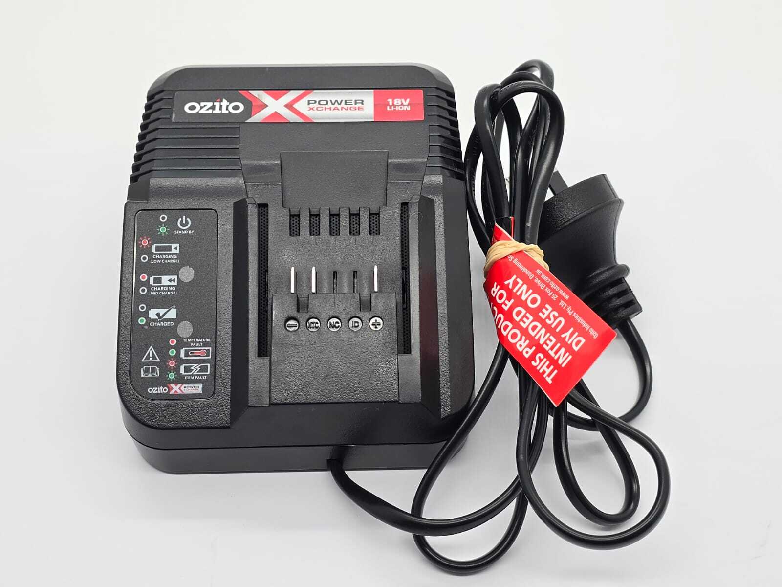 Ozito cordless grass trimmer battery and charger 2025