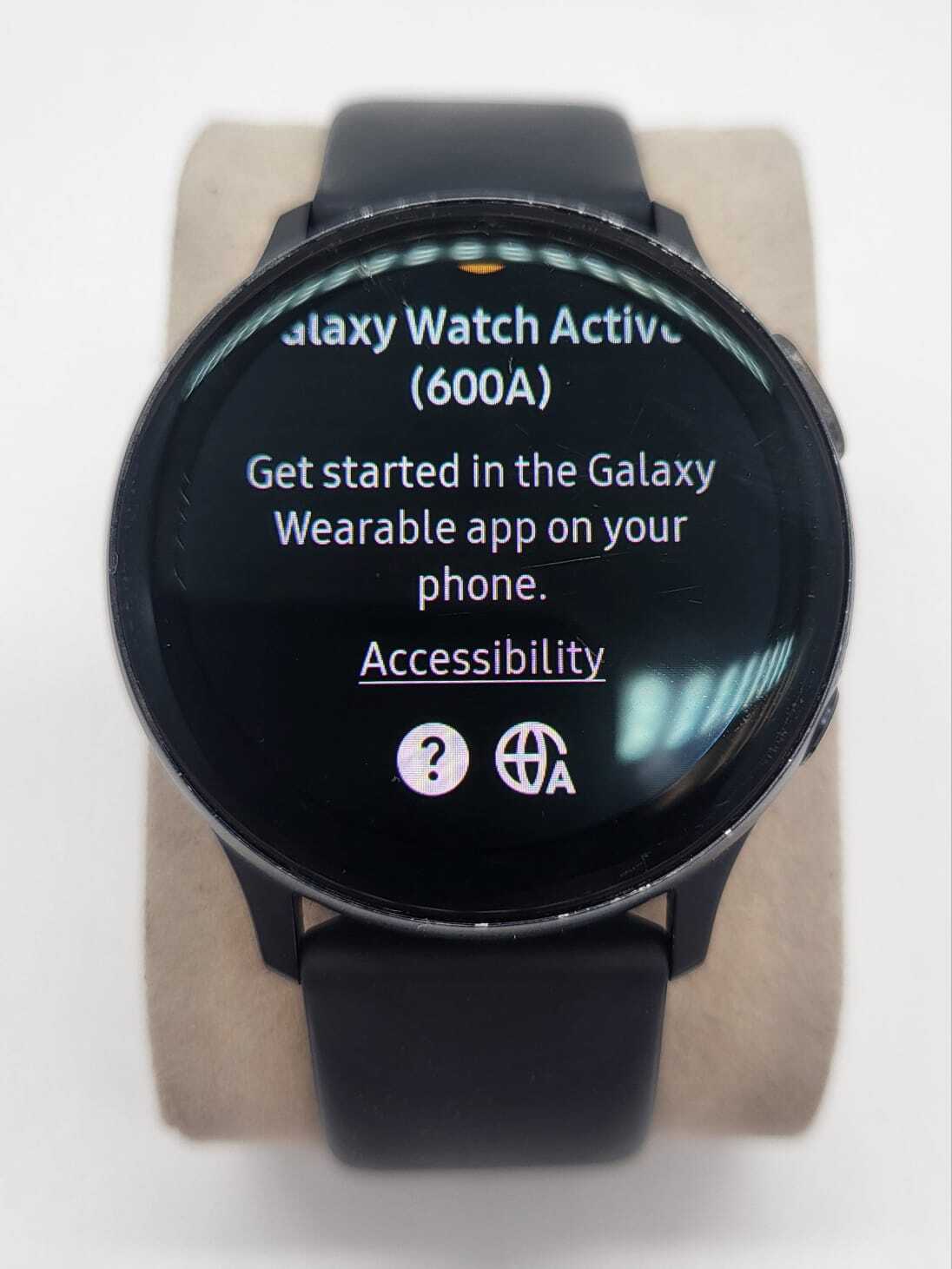 Samsung Galaxy Watch Active2 GPS 40mm SM R830 Aluminum Case Black Band