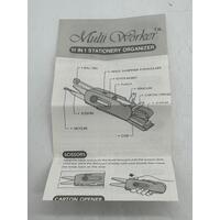 Multi Worker 11 in 1 Stationery Organizer for Office Works with Box