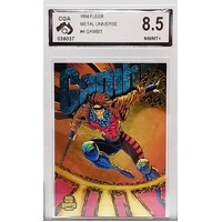 Gambit 1994 Fleer *Gold* Power Blast Card CGA Graded!