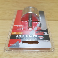 DTA Quality Tools Diamond Coated Drill Bit 50mm 2 Inch Diameter 10mm Shaft