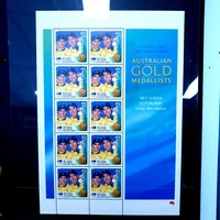 Sydney 2000 Olympic Australian Gold Medallists Stamp Album