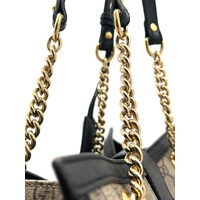 Genuine Gucci Padlock Medium GG Shoulder Bag with Key Lock Closure Chain Straps