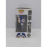 Funko Pop! Games Mega Man Ice Slasher Exclusive Vinyl Figure #102