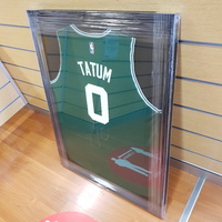 Jayson Tatum Boston Celtics Autographed Jersey Framed Basketball Memorabilia