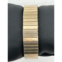 Countdown by Helbros Base Metal Bezel Stainless Steel Ladies Gold Tone Watch