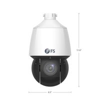 FS Super HD 4MP PTZ Outdoor Indoor PoE Dome Network Security Camera IP67