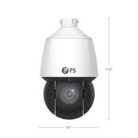 FS Super HD 4MP 360° PTZ Outdoor/Indoor PoE Dome Network Security Camera IP67
