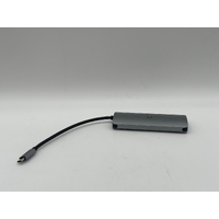 Cygnett Unite DeskMate CY3317HUBC2 USB-C Hub Multiport Adapter Silver