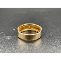 Mens Solid 14ct Yellow Gold Diamond Ring Fine Jewellery 12.7 Grams Size UK Z+3