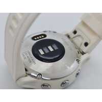 Garmin Fenix 6S Premium Multisport GPS Watch Smaller-Sized White Band