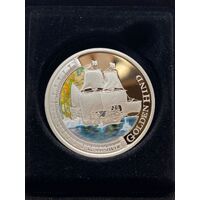 1oz Queen Elizabeth II Silver Proof Coin "Golden Hind" 2011 (Pre-Owned)