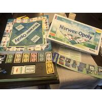 Norwex Opoly Family Board Game 2-6 Players with Cardboard Box (New Never Used)