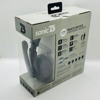 Sonic B Hi-Res Stereo Multi-Device Universal Headset Black with Noise Reduction