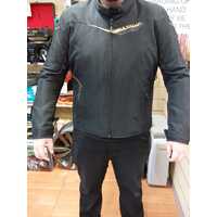 Ixon Slash Ladies Motorcycle Textile Jacket Size C-3XL Black Gold Riding Gear