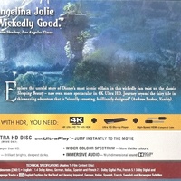 Large View Maleficent 4K Ultra HD Blu-ray Movie Angelina Jolie Fantasy Adventure