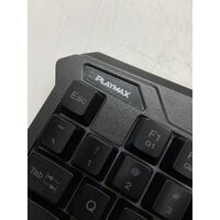 Playmax RGB One Handed Corded Mechanical Mini Gaming Keypad Compact Design