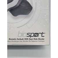 SMS Audio BioSport In-Ear Wired Earbuds with Heart Monitor (New Never Used)