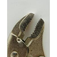 Kincrome K040016 125mm 5 Inch Curved Jaw Locking Pliers