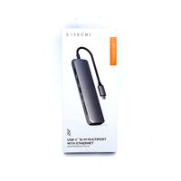 Satechi USB Type-C Slim Multi-Port with Ethernet Adapter Space Grey