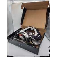 Leatt Motorcycle Neck Brace Size Medium GPX Club II White/Black (Pre-owned)